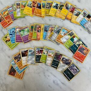 Assorted Pokémon Trading Cards - Aggron, Grimer Mixed Color Collector Set